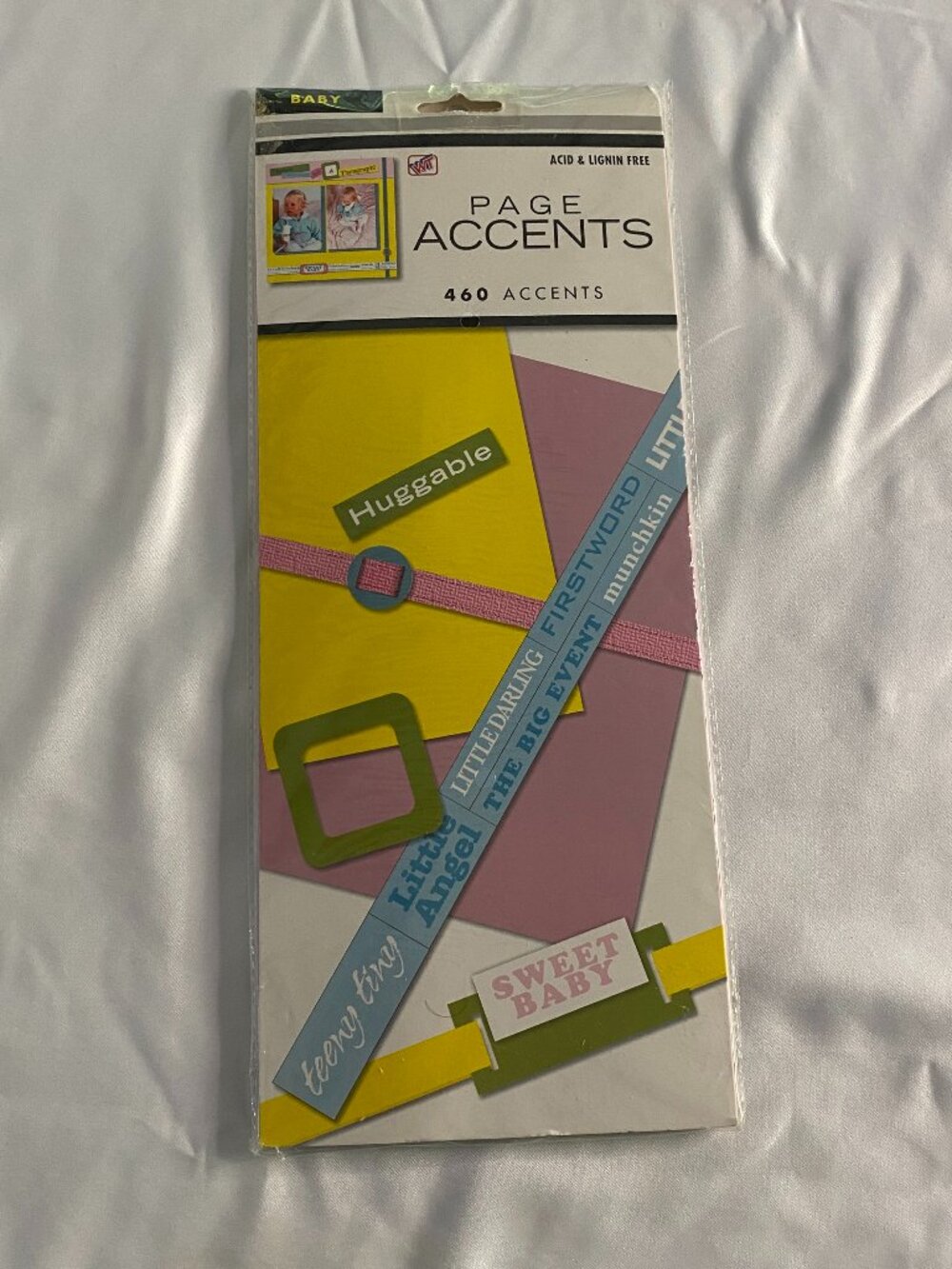 Westrim Crafts Baby Page Accents 460pc Scrapbook Set